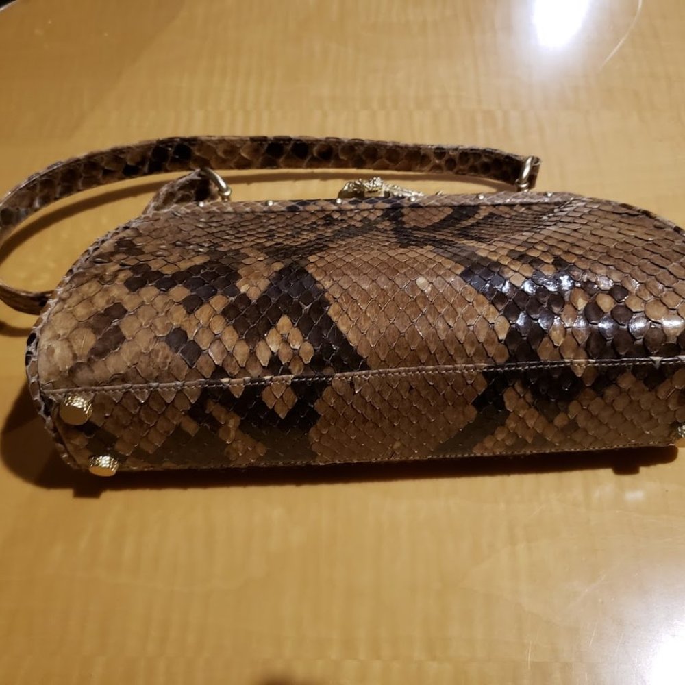 Barry kieselstein-cord snakeskin purse - Picture 5 of 9